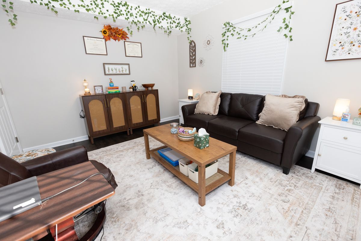 A therapy room — Seasons Counseling Locust Grove