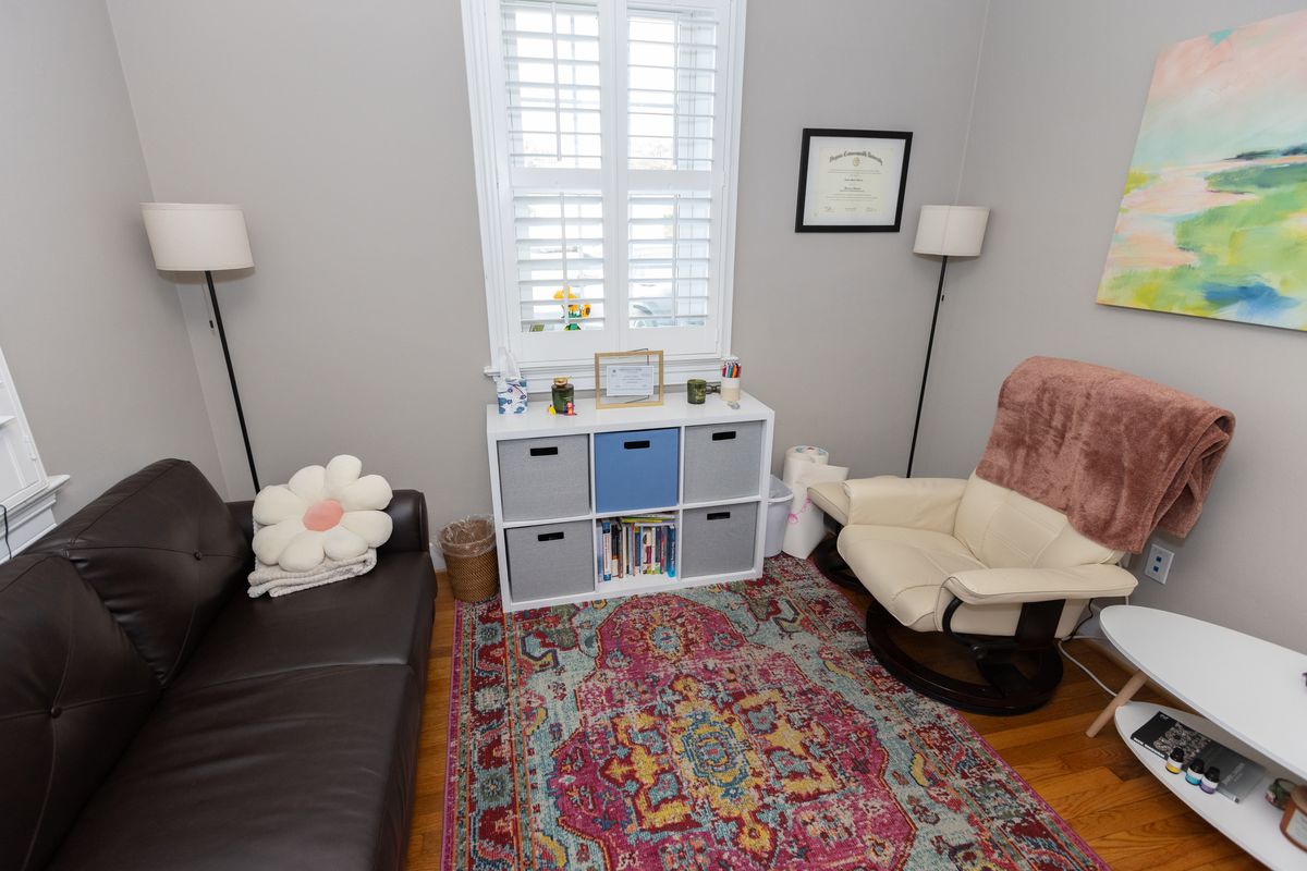 A therapy room — Seasons Counseling Warrenton